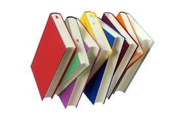 ein waagerechter Bücherstapel als Symbol für alle Seiten von metzlerbuch.de