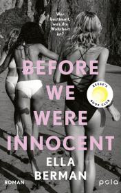 das Cover von Before we were innocent