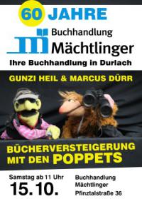 das Cover von Bücherversteigerung mit dem Poppets