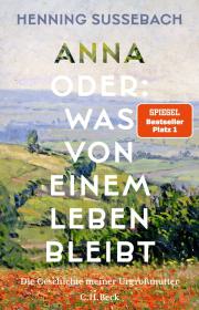 das Cover von Anna oder: Was von einem Leben bleibt