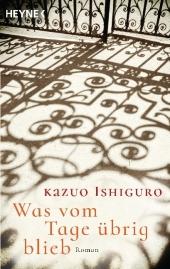 das Cover von Was vom Tage übrig blieb