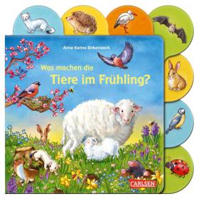 das Cover von Was machen die Tiere im Frühling?
