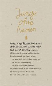 das Cover von Junge ohne Namen