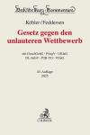 das Cover von Gesetz gegen den unlauteren Wettbewerb (UWG)
