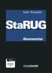 das Cover von StaRUG Kommentar