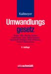 das Cover von Umwandlungsgesetz