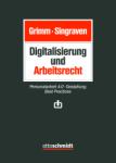 das Cover von Digitalisierung und Arbeitsrecht