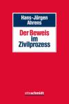 das Cover von Der Beweis im Zivilprozess