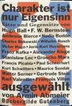 das Cover von Charakter ist nur Eigensinn