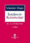 das Cover von Streitwert-Kommentar
