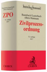 das Cover von Zivilprozessordnung (ZPO)