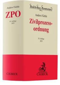die große Abbildung von Zivilprozessordnung (ZPO)