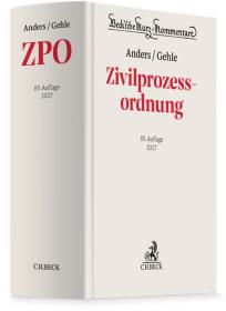 die große Abbildung von Zivilprozessordnung (ZPO)