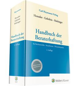 die große Abbildung von Handbuch der Beraterhaftung