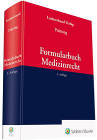 die große Abbildung von Formularbuch Medizinrecht