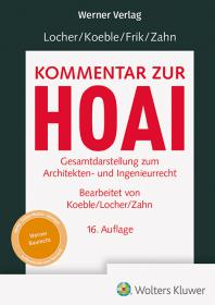 die große Abbildung von Kommentar zur HOAI
