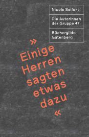 das Cover von Einige Herren sagten etwas dazu
