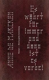 das Cover von Es währt für immer und dann ist es vorbei