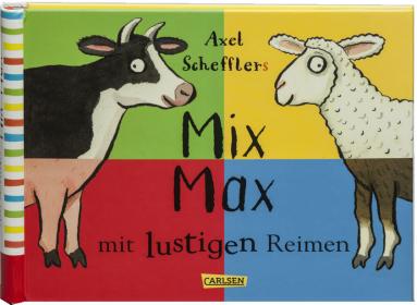 das Cover von Mix Max mit lustigen Reimen