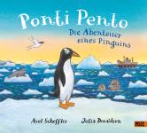 das Cover von Ponti Pento. Die Abenteuer eines Pinguins