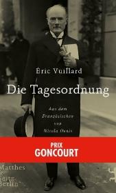 das Cover von Die Tagesordnung