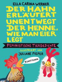 die große Abbildung von Der Hahn erläutert unentwegt der Henne, wie man Eier legt